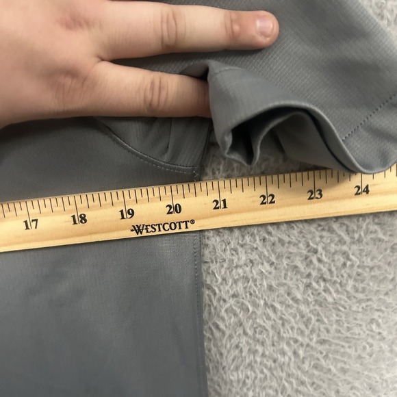 Ohio State Buckeyes Shirt Mens Medium Gray Short Sleeve Polo Nike Dri Fit Adult - Picture 9 of 10